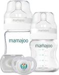 Mamajoo Cam 180 Ml & Silver 150 Ml Biberon Seti & Saklama Kutulu Yalancı Emzik