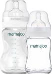 Mamajoo Cam Biberon 180Ml + Silver Biberon 250Ml