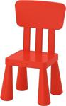Mammut Kırmızı Plastik Çocuk Sandalyesi Sandalye