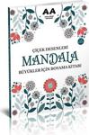 Mandala Çiçek Desenleri Büyükler Için Boyama Kitabı