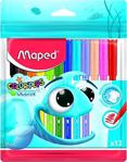 Maped 845720 Color Peps 12 Renk Keçeli̇ Kalem