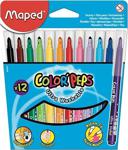 Maped Color Peps 12 Renk Keçeli Kalem