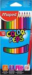 Maped Color Peps 12 Renk Tam Boy Boya Kalemi