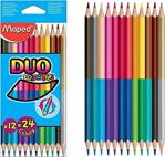 Maped Kuru Boya Duo Color Peps 24 Renk ( 829600)