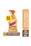 Marc Arap Sabunlu 750 ml 4'lü Mutfak Spreyi