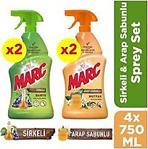 Marc Banyo Sirkeli 750 Ml + Marc Mutfak Arap Sabunlu 750 Ml X 2