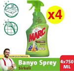 Marc Sirkeli Banyo Spreyi 750 Ml X 4 Adet