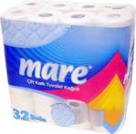 Mare 2 Katlı 32 Rulo Beyaz Tuvalet Kağıdı