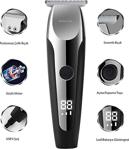 Marka Sida V-059 Profesyonel Saç Kesme Makinesi Usb Şarj Lcd Ekran Saç Sakal Düzeltme Ense Tıraş Traş Makinesi