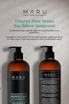 Maru Argan Ve Keratin Moroccan Shampoo Onarıcı Nem Veren Saç Bakım Şampuanı 750 Ml