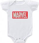 Marvel Avengers baskılı Bebek T shirt body