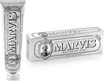 Marvis Whitening Mint Diş Macunu 85 Ml Diş Fırçası Medium Konsantre 30 Ml Gargara