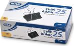 Mas 925 Omega 25 Mm 1 Paket 12 Adet Çelik Kıskaç