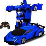 Mashotrend Uzaktan Kumandalı Şarjlı Robota Dönüşen Araba - Oyuncak Robota Dönüşen Kırmızı Araba