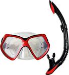 Maske Snorkel Set Silikon Tempered Cam Bermuda - Ak204-120Bc