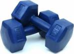 Mat Mrt Spor Dambıl 4 Kg X 2 Adet Deluxe Pvc Kaplama Plastik Dumbell 1 Çift Dm4