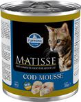 Matisse Cat Mousse Codfish 300 gr Morina Balıklı Kıyılmış Yetişkin Kedi Konservesi