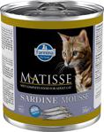 Matisse Cat Mousse Sardine 300 gr Sardalyalı Kıyılmış Yetişkin Kedi Konservesi