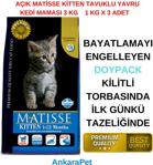 Matisse Kitten Yavru Kedi Maması 3 Kg AÇIK SKT:30.04.2021