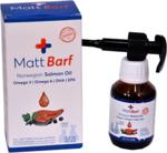 Matt Barf Kedi Ve Köpekler Için Balık Yağı 100 Ml Somon Yağı Omega 3-6