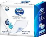 Mavi Beyaz Hasta Altı Bezi Serme Kaydırmaz Yatak Koruyucu 90X60 30'lu