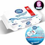 Mavi Beyaz Islak Tuvalet Kağıdı 48 X 6 Paket