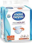 Mavi Beyaz Ped Emici Külot Hasta Bezi XL Extra Büyük x 4