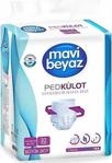 Mavi Beyaz Ped Külot Large Büyük Boy Külotlu Hasta Bezi 30 Adet