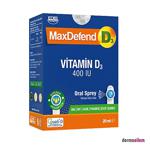 Maxdefend Vitamin D3 400 Iu Oral 20 Ml Sprey