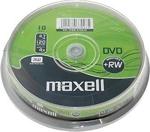 Maxell Dvd+Rw 4X 4,7Gb 120Min 10'Lu Cakebox