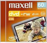 Maxell Mini Dvd-Rw Camcorder 60Min Hg N/C Jewel Case