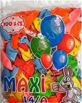 Maxi 14/a Renklı Balon 100 Adet