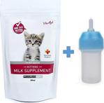 Maxisol Yavru Kedi Süt Tozu + Biberon 40 Ml Biberon Başlığı Yeşil