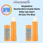 Maybelline New York Nemlendirici Dudak Balmı Baby Lips Sport 30 Seas The Blue 2'Li