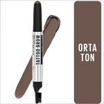 Maybelline Tattoo Brow Lift Stick Kaş Kalemi 03 Medium Brown