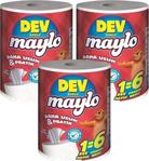 Maylo Dev Içten Çekmeli 600 Yaprak Rulo- 3 Paket