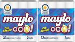 Maylo J82 Ooo Tuvalet Kağıdı Çift Katlı 64 Lü Set (2Pkx32) 500800