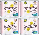Maylo Parfümlü 3 Katlı 32 Rulo 4'Lü Paket Tuvalet Kağıdı