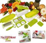 Mbois Nicer Dicer Plus 10 Parça Pratik Patates Soğan Sebze Dilimleyici Doğrayıcı