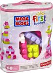 Mega Bloks First Builders 60'lı Pembe Blok Torbaları