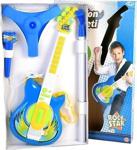 Mega Oyuncak Mega Mikrofon Ve Gitar Seti Pembe /