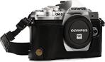 Megagear Mg1350 Olympus Ommegageard E-M10 Mark Iii Deri Kamera Çantası, Siyah