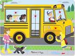 Melissa & Doug Ahşap Sesli Yapboz - The Wheels on the Bus