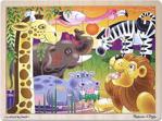 Melissa&Doug Ahşap 24 Parça Yapboz Safari