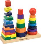 Melissa&Doug Ahşap Geometrik Kuleler