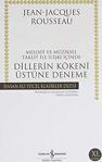 Melodi Ve Müziksel Taklit Ile İlişki İçinde Dillerin Kökeni Üstüne Deneme