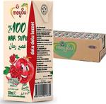 Meysu % 100 Nar Meyve Suyu 200 Ml 1 Koli X 27 Li Paket