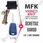 Mfk Merkezi Kilit İçin Açma Kapama Fiat Tipi Kumanda Seti R178