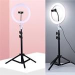 Mi7A Youtuber Led Işıklı Tripod Selfie Makyaj Işığı Sürekli Ring Light 10 Inç Halka