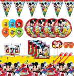 Mickey Mouse 8 Kişilik Doğum Günü Parti Malzemeleri Seti